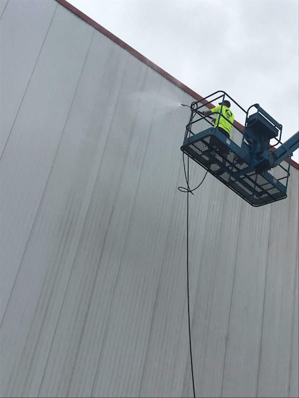 Call us for commercial pressure washing services,